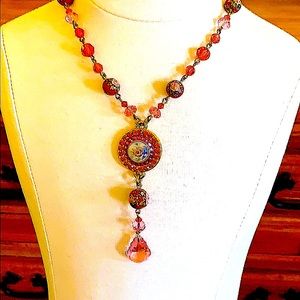 Tarina Tarantino Tea Party Necklace RARE